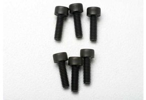 Screws, 2.5x8mm cap-head machine (6)