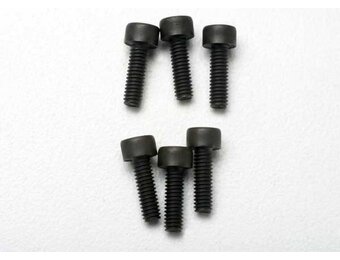 Screws, 2.5x8mm cap-head machine (6)