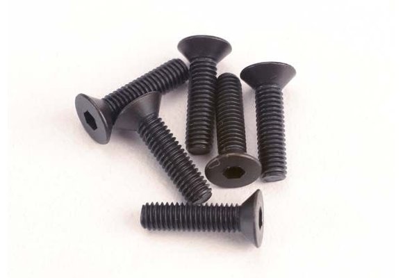 3 X 12MM COUNTERSUNK MACHINE SCREWS (6), 2552