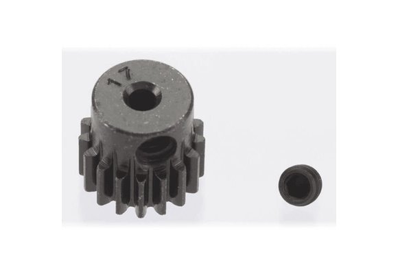 Hard Blackened Steel Mini Pinion 2mm, .5 Mod 17T