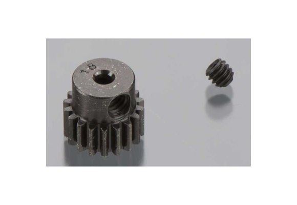 Hard Blackened Steel Mini Pinion 2mm, .5 Mod 18T