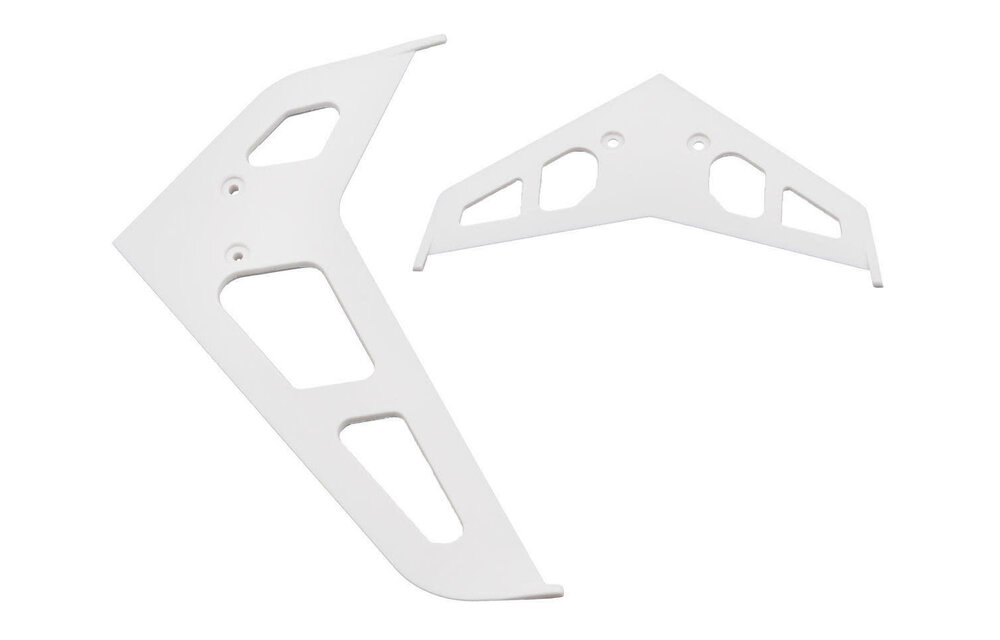 Stabilizer/Fin Set, White: B450