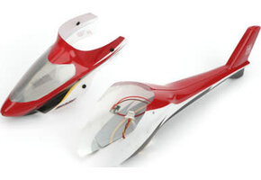 Complete Red Canopy with LEDs (Installed): BMCX2