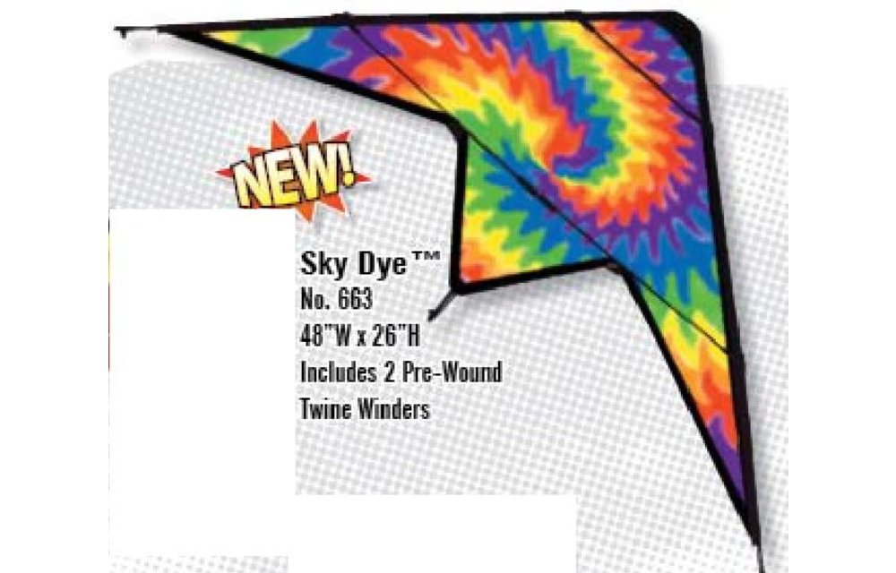48X22 SKY DYE STUNT KITE GAY663