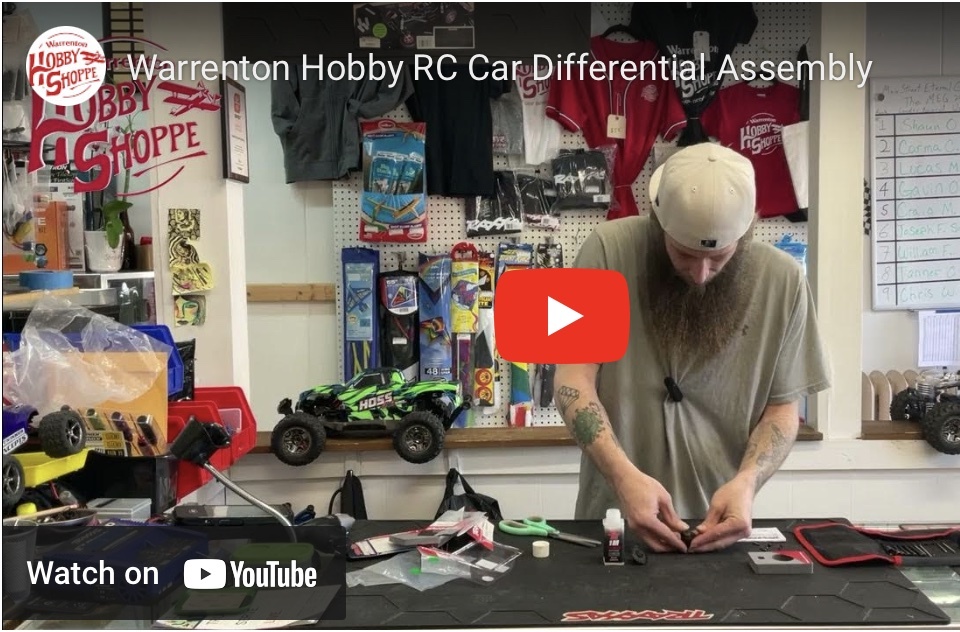 RC Car Differential Assembly