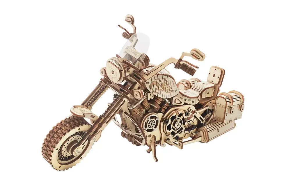 Cruiser Motorcycle 3D Wooden Puzzle   ROELK504