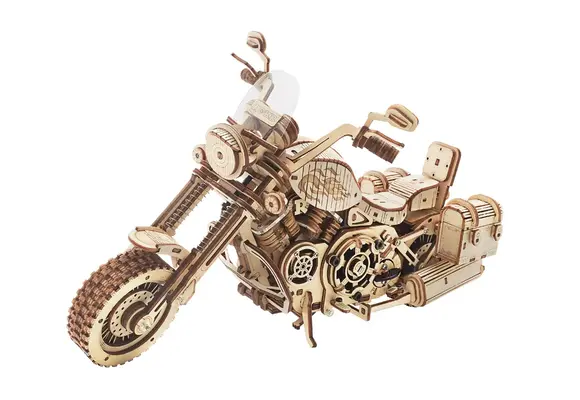 Cruiser Motorcycle 3D Wooden Puzzle   ROELK504