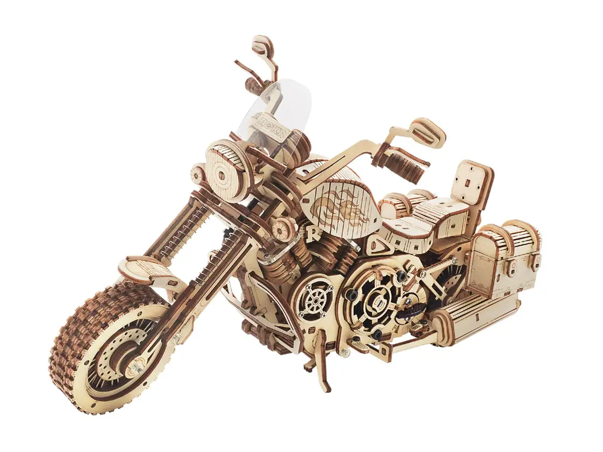 Cruiser Motorcycle 3D Wooden Puzzle   ROELK504