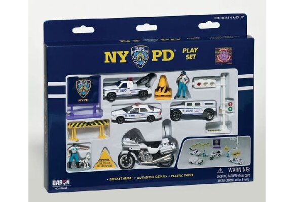 NYPD Diecast Playset, RT8620