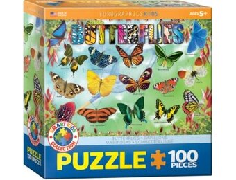 Butterfly 100pc puzzle