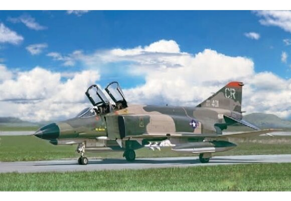 1/48 F4E Phantom II Jet Fighter Plastic Model Kit, ITA-2770
