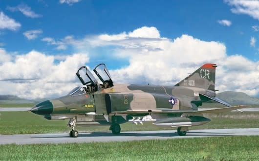 1/48 F4E Phantom II Jet Fighter Plastic Model Kit, ITA-2770