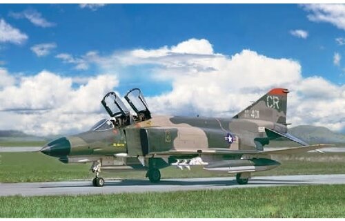 1/48 F4E Phantom II Jet Fighter Plastic Model Kit, ITA-2770