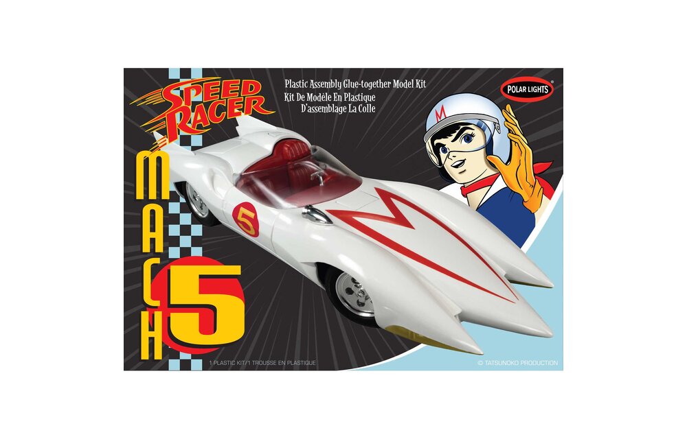 1/25 Speed Racer Mach V Plastic Model Kit