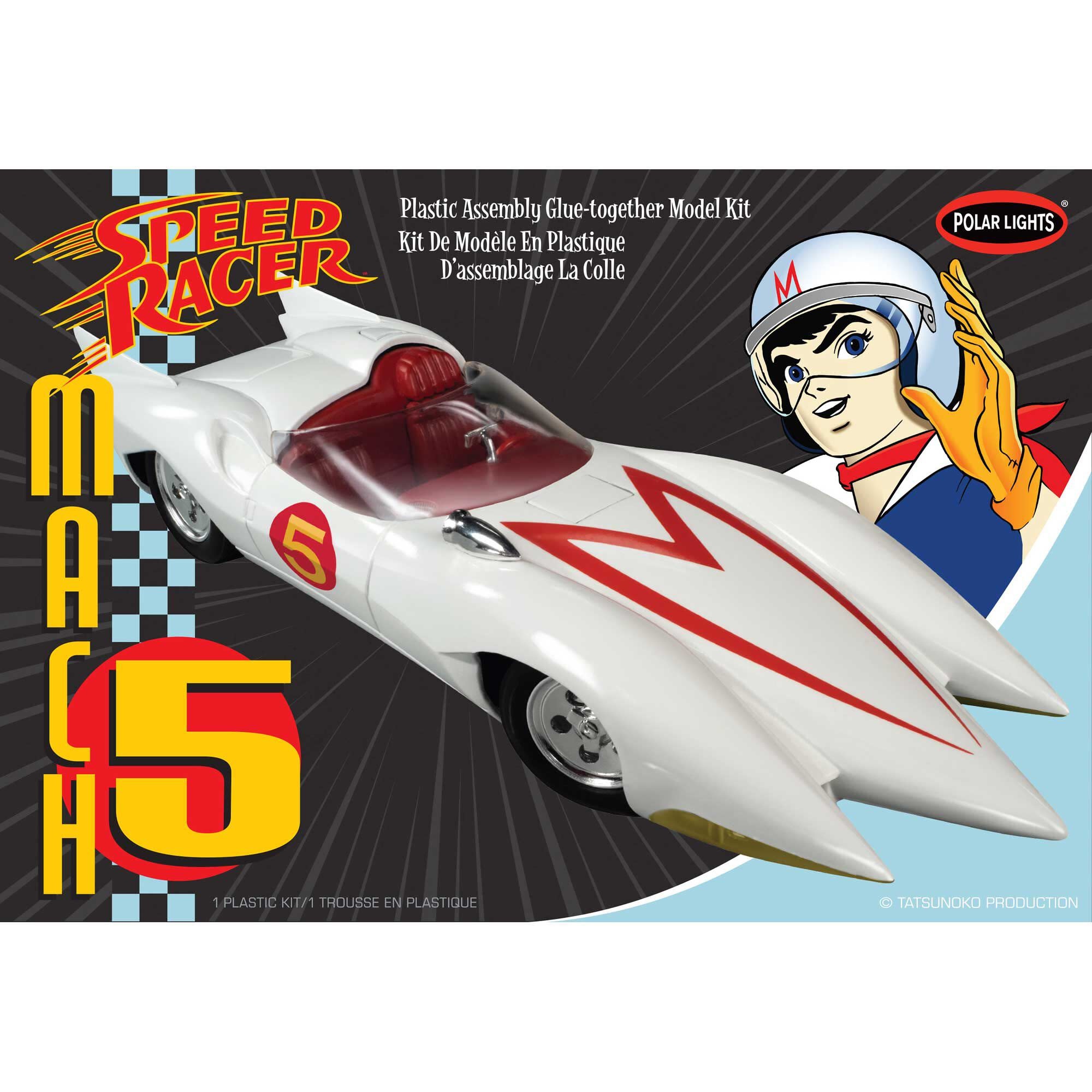 1/25 Speed Racer Mach V Plastic Model Kit