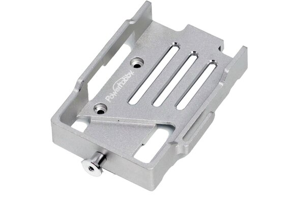 Aluminum Battery Tray Mount Plate, for Traxxas 1/18 TRX-4M, Silver, PHBTRX583SILVER