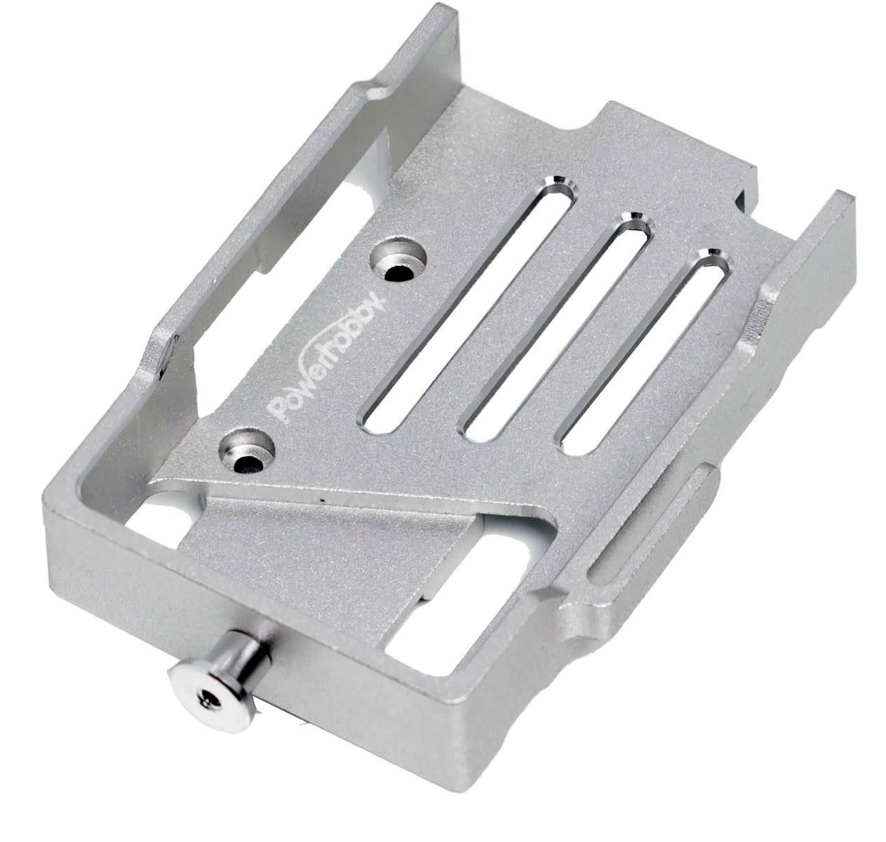 Aluminum Battery Tray Mount Plate, for Traxxas 1/18 TRX-4M, Silver, PHBTRX583SILVER