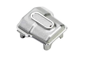 Aluminum Front / Rear Axle Diff Cover/Screws for Traxxas 1/18 TRX-4M, Silver, PHBTRX591SILVER