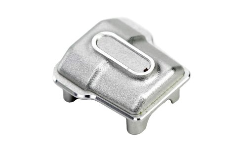 Aluminum Front / Rear Axle Diff Cover/Screws for Traxxas 1/18 TRX-4M, Silver, PHBTRX591SILVER