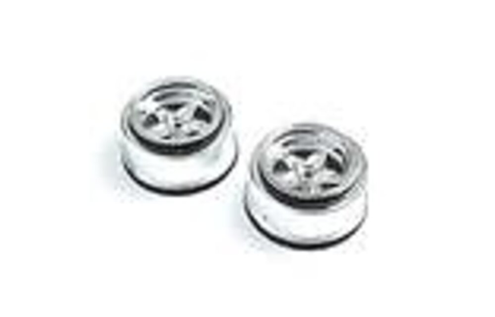 Rear Wheel, Chrome (2): 22S Drag