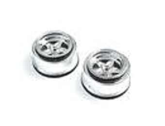 Rear Wheel, Chrome (2): 22S Drag