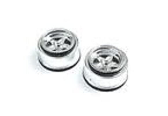 Rear Wheel, Chrome (2): 22S Drag