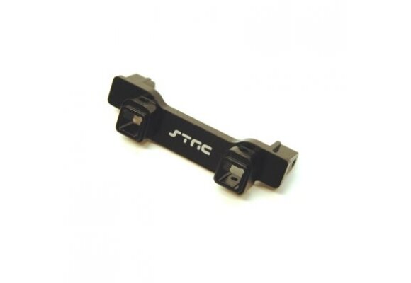 Aluminum Heavy Duty Front Bumper Mount, Black, for Traxxas TRX-4