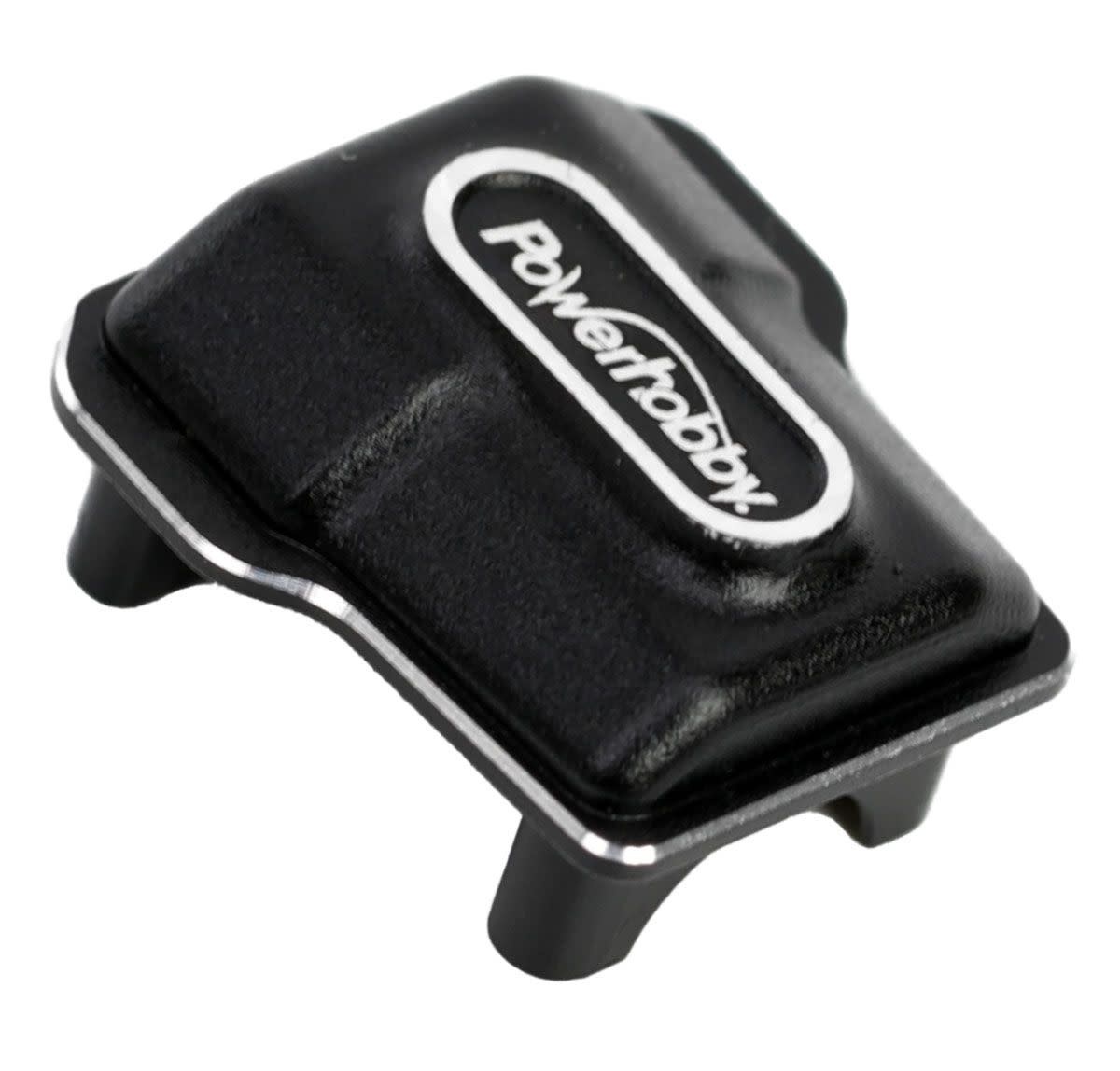 Aluminum Front / Rear Axle Diff Cover/Screws, for Traxxas 1/18 TRX-4M, Black, PHBTRX591BLACK