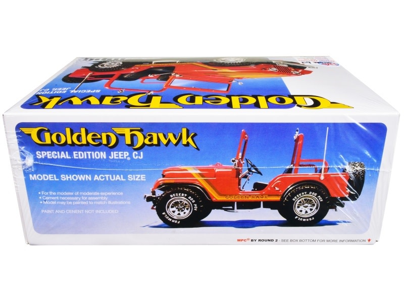 1981 Jeep CJ5 Golden Hawk 1:25 Plastic Model Kit