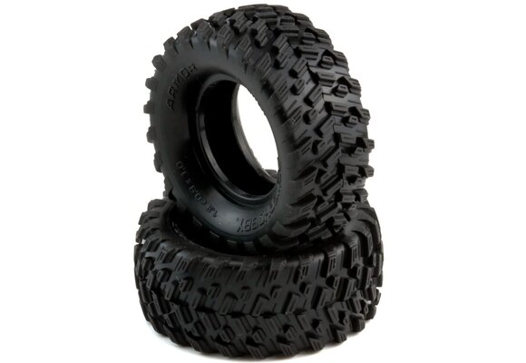 Armor 1.0" Micro Crawler Tires, 1/24, Axial SCX24 C10 Jeep Betty, PHBPHT3203