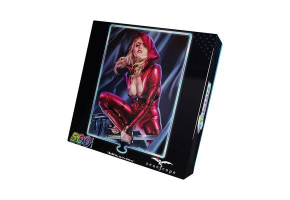 GRIMM FAIRY TALES™ FOIL JIGSAW PUZZLES RED AGENT, 500 PCS