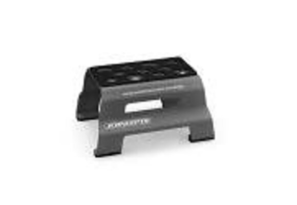 JConcepts Metal Car Stand, Fits 1/10th & 1/8th Vehicles Gray