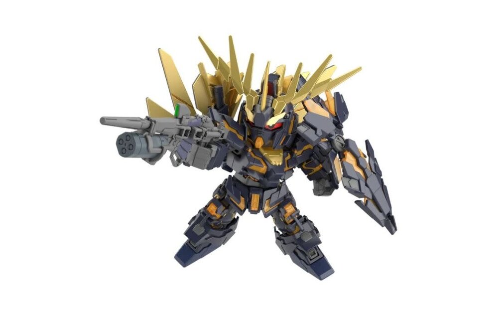 SD Gundam Cross Silhouette Unicorn Gundam 02 Banshee (Destroy Mode)&Banshee Norn Parts Set