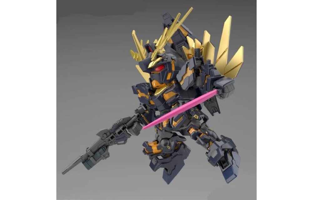 SD Gundam Cross Silhouette Unicorn Gundam 02 Banshee (Destroy Mode)&Banshee Norn Parts Set