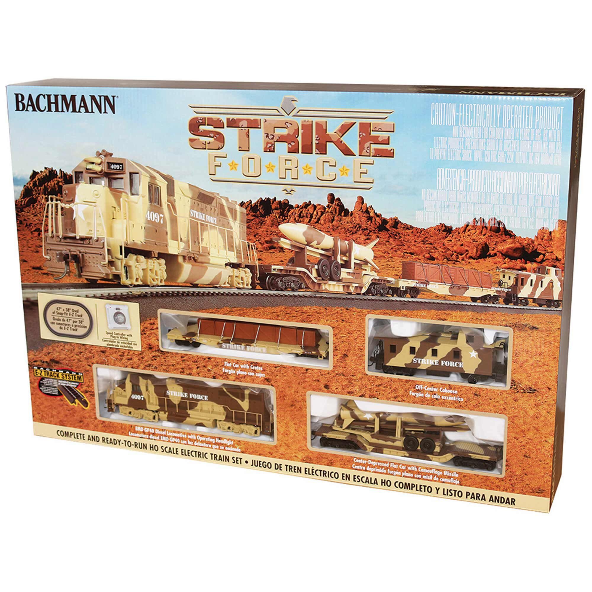 HO Strike Force Train Set