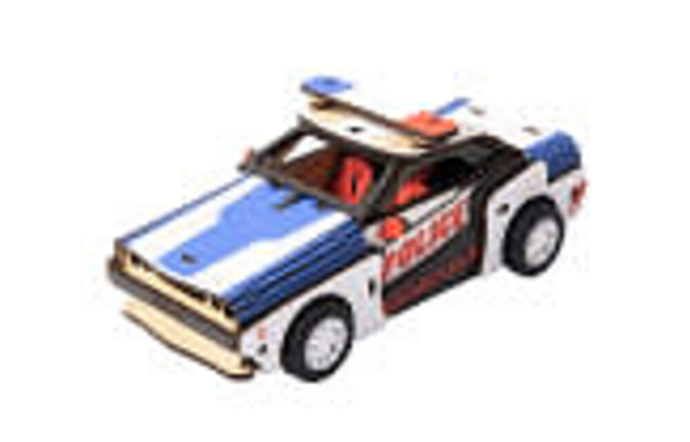 Vehicle Kits for Kids; Police Car
