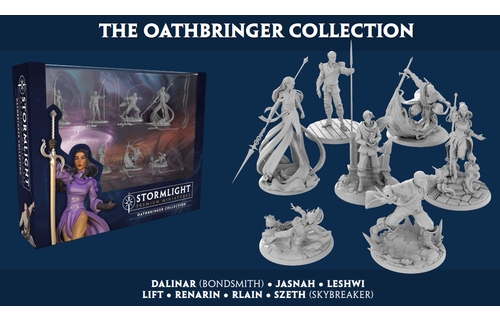 Stormlight Archive Premium Miniatures Unpainted Figures: Oathbringer Collection