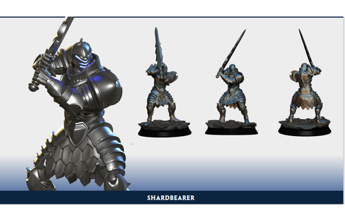 Stormlight Archive Premium Miniatures:  Shardbearer