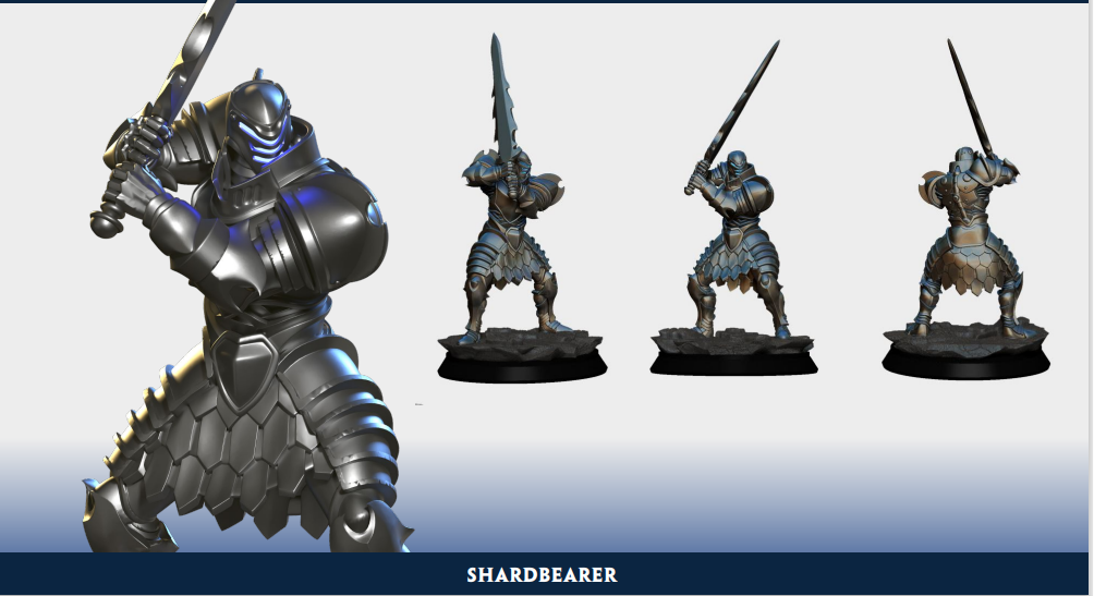Stormlight Archive Premium Miniatures:  Shardbearer