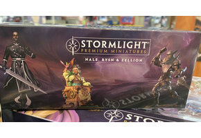 Stormlight Archive Premium Miniatures Unpainted Figures: Nale, Rysn & Zellion