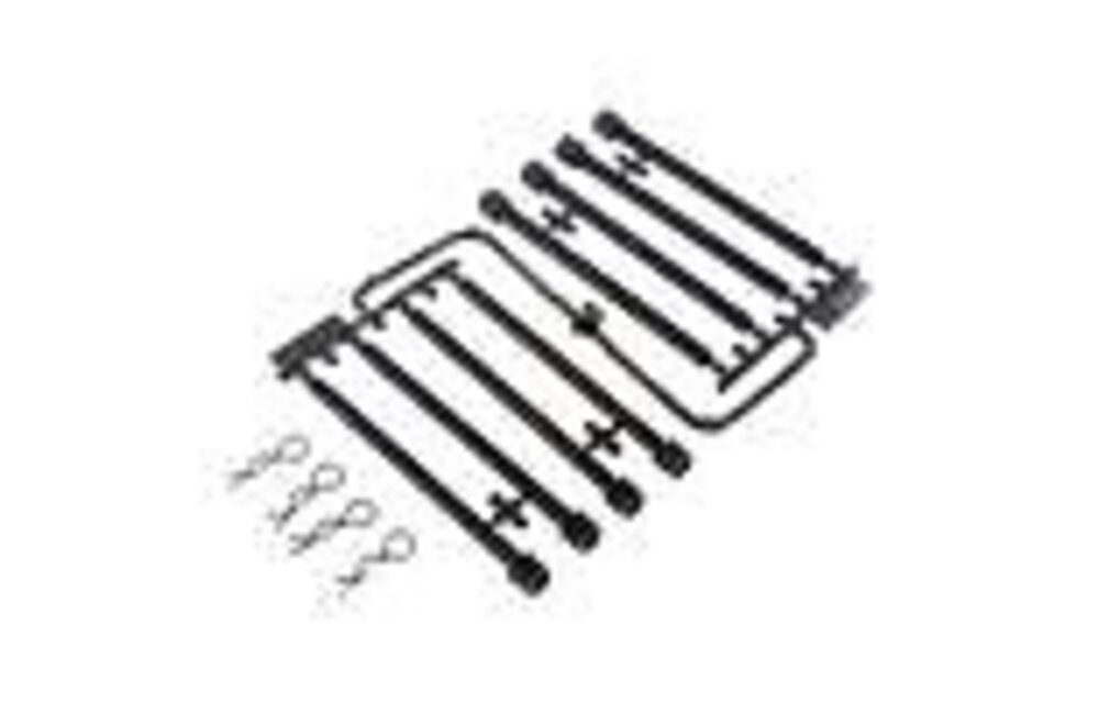 Tamiya Body Mount Extension Set, TAM54604