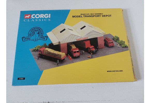 Corgi Classics 1:50 Model Transport Depot Carton Kit Building 31802