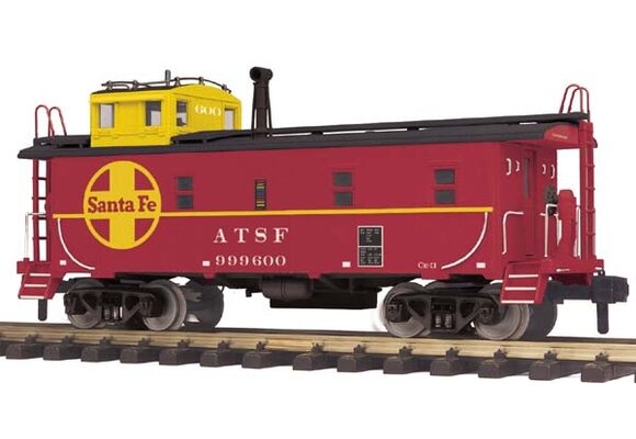MTH 70-77034 G Santa Fe Offset Steel Caboose