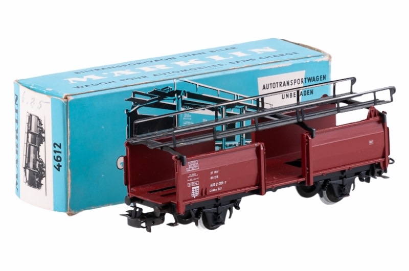 MÄRKLIN H0 4612 AUTOTRANSPORTWAGEN UNBELADEN