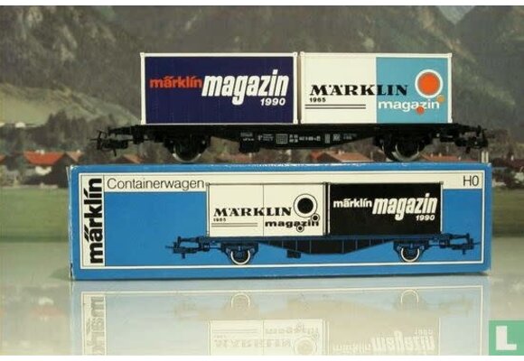 Containerwagen DB "Märklin Magazin"