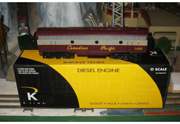 K-LINE 1 UNIT CANADIAN PACIFIC B-UNIT K2518-1907