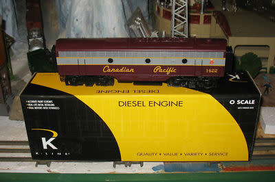 K-LINE 1 UNIT CANADIAN PACIFIC B-UNIT K2518-1907