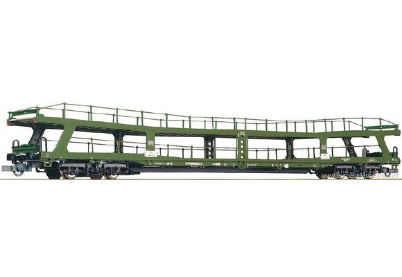 Roco HO #46465 DB Car Transporter in Green Livery