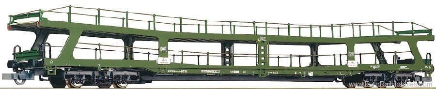 Roco HO #46465 DB Car Transporter in Green Livery