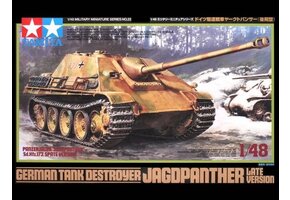 German Tank Destroyer Jagdpanther Late Version Plastic Model Kit, TAM32522
